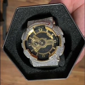 Iced Out CZ’s G-Shock Watch